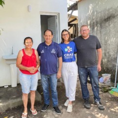 Banheiro deu “vida nova” a família de Lousane, do bairro Battisti (Foto: AI Prefeitura)