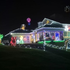 Residência de Julia Siencia e Marcos Arnemann chama atenção de quem passa por Vila Santa Emília (Foto: Arquivo pessoal)