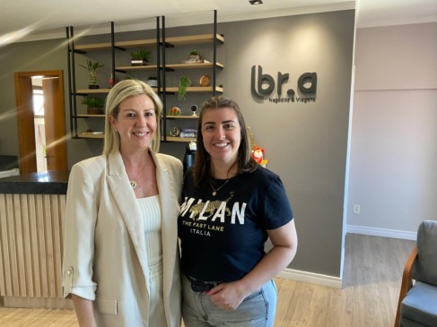 Simone e Gabriela: foco no atendimento personalizado (Crédito: Cassiane Rodrigues)