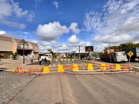 Utilização de vias públicas foi regulamento pela Prefeitura (Foto: AI Prefeitura)