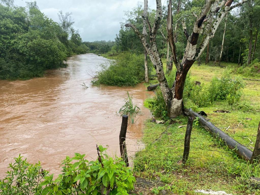 Arroio Castelhano, na tarde desta quarta-feira, 10 (Foto: Júlia Brandenburg/Folha do Mate) Arroio Castelhano, na tarde desta quarta-feira, 10 (Foto: Júlia Brandenburg/Folha do Mate)