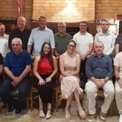 Membros do Conselho da Comunidade e convidados se reuniram na sede social do Posto Chama  (Foto: Vicente Neumann/Divulga&ccedil;&atilde;o)