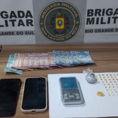 Pris&atilde;o foi na manh&atilde; deste domingo, 21 (Foto: Brigada Militar/Divulga&ccedil;&atilde;o)