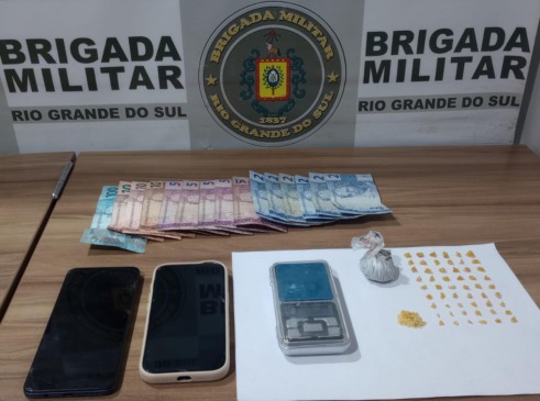 Prisão foi na manhã deste domingo, 21 (Foto: Brigada Militar/Divulgação)