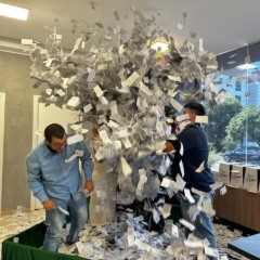 Sorteio ocorreu na tarde desta ter&ccedil;a (Foto: AI Caciva)