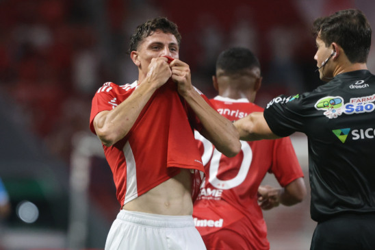 Diego Coser, de 20 anos, marcou o gol da vitória (Foto: Ricardo Duarte/Inter)