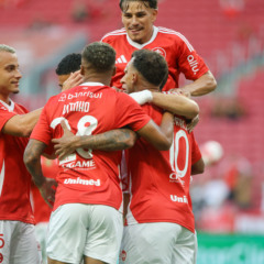 Colorado chegou &agrave; terceira vit&oacute;ria na competi&ccedil;&atilde;o (Foto: Internacional/Divulga&ccedil;&atilde;o)