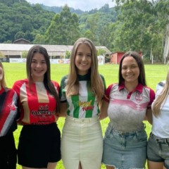 Candidatas do Departamento de Monte Alverne j&aacute; est&atilde;o empenhadas na divulga&ccedil;&atilde;o do campeonato (Foto: Divulga&ccedil;&atilde;o)