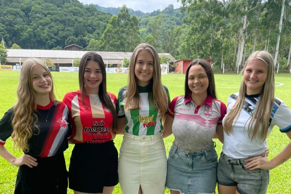 Candidatas do Departamento de Monte Alverne já estão empenhadas na divulgação do campeonato (Foto: Divulgação) Candidatas do Departamento de Monte Alverne já estão empenhadas na divulgação do campeonato (Foto: Divulgação)
