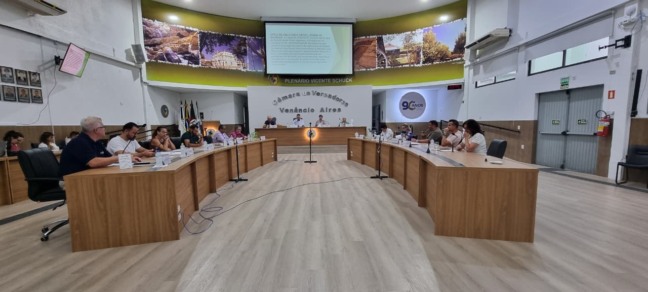 Parlamentares voltam ao Plenário Vicente Schuck no dia 2 de fevereiro, para a primeira sessão ordinária do ano (Foto: Willian de Oliveira/Divulgação)