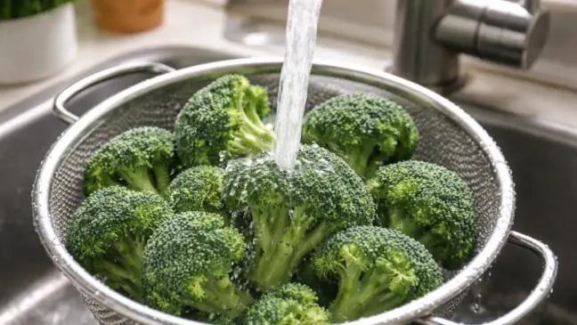 Esse detalhe ao lavar brócolis faz diferença na sua saúde
