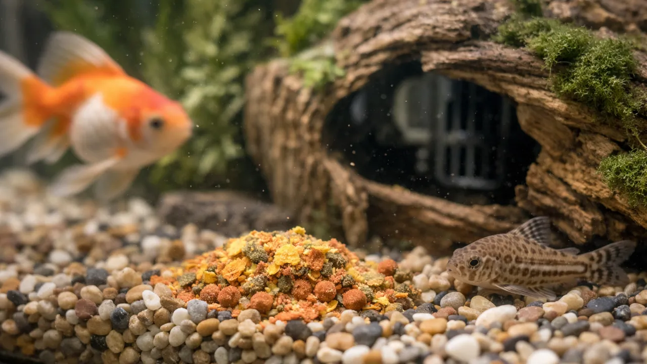 Esse sinal ignorado no aquário indica excesso de comida para os peixes