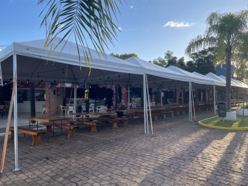 Evento ocorre no Parque do Chimarrão (Foto: Leonardo Pereira)