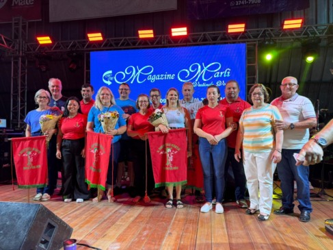 Apresentação ocorreu no Pavilhão São Sebastião Mártir na noite desta terça-feira, 20 (Foto: Luana Weschenfelder)