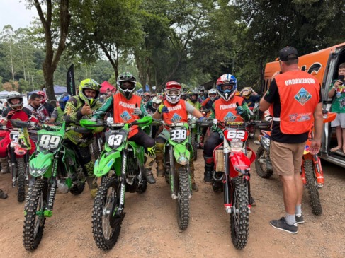 Trilheiros vão rodar pela região serrana do município
(Foto: Divulgação)