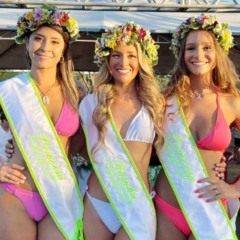 Candidatas disputar&atilde;o a sucess&atilde;o da rainha Taliana Beatriz da Silva e das princesas Brenda Cemin da Cruz e Nat&aacute;lia Souza Bauermann