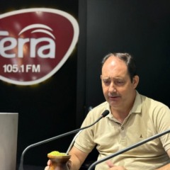 Jarbas da Rosa elencou tr&ecirc;s marcas hist&oacute;ricas do ex-prefeito (Foto: Let&iacute;cia Wacholz)