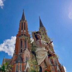 S&atilde;o Sebasti&atilde;o M&aacute;rtir &eacute; padroeiro de Ven&acirc;ncio Aires (Foto: J&uacute;nior Posselt/Folha do Mate)