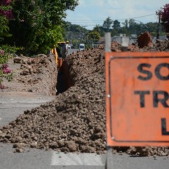 Avia&ccedil;&atilde;o est&atilde;o entre os bairros onde ocorrem obras atualmente (Foto: Alvaro Pegoraro/Folha do Mate)