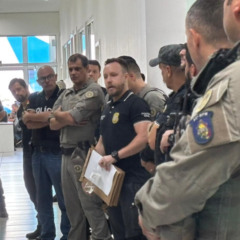 Opera&ccedil;&atilde;o conjunta est&aacute; sendo realizada em Santa Cruz (Fotos: Pol&iacute;cia Civil/Divulga&ccedil;&atilde;o)