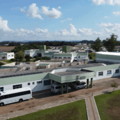 Campus fica localizado no bairro Universit&aacute;rio (Foto: Renan Zarth/Terra FM)