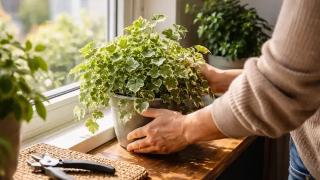 3 correções simples que resgatam a hera-variegata que perdeu o branco com luz errada hera-variegata