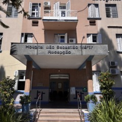 Recep&ccedil;&atilde;o do HSSM na rua Tiradentes (Foto: J&uacute;nior Posselt/Folha do Mate)