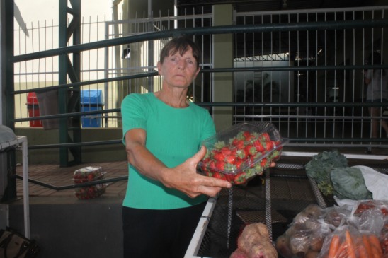 Leni Ribeiro espera que o vale traga mais movimento à Feira de Agricultura Familiar