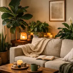 Sua sala de estar pode parecer apenas decorada no in&iacute;cio, mas ap&oacute;s 30 dias com 5 plantas protetoras bem posicionadas o ambiente cria um campo cont&iacute;nuo de calma e prote&ccedil;&atilde;o que se percebe no dia a dia