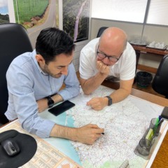 Airton Artus se reuniu com o diretor do Daer (Foto: Assessoria de Imprensa do deputado Airton Artus)