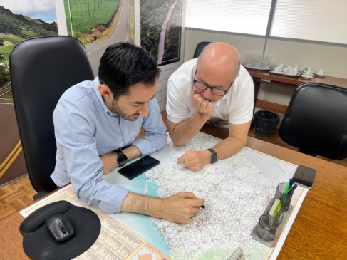 Airton Artus se reuniu com o diretor do Daer (Foto: Assessoria de Imprensa do deputado Airton Artus)