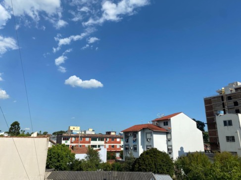 Sensação de abafamento e de calor marcam a quarta-feira, 11 (Foto: Júlia Brandenburg/Folha do Mate)