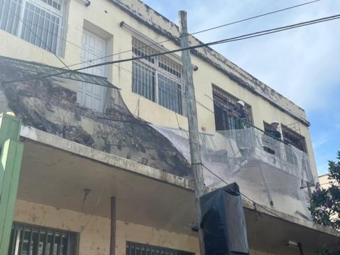 Trabalhadores da empresa contratada já atuam no local (Foto: Juan Grings)