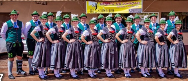 Associação Cultural Die Schwalben estará representado no intercâmbio cultural pelas categorias Oficial (foto) e também pela categoria Casais (Foto: Divulgação)